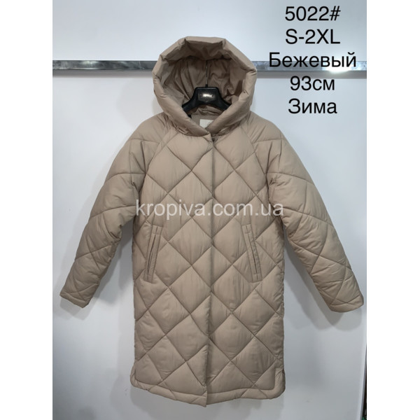 Женская куртка зима норма Турция оптом 261123-642