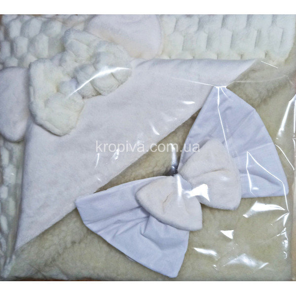 Плюшевый конверт-одеяло микс оптом 261123-736