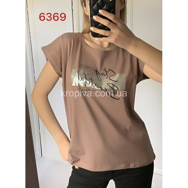 Женская футболка норма микс оптом 030524-559