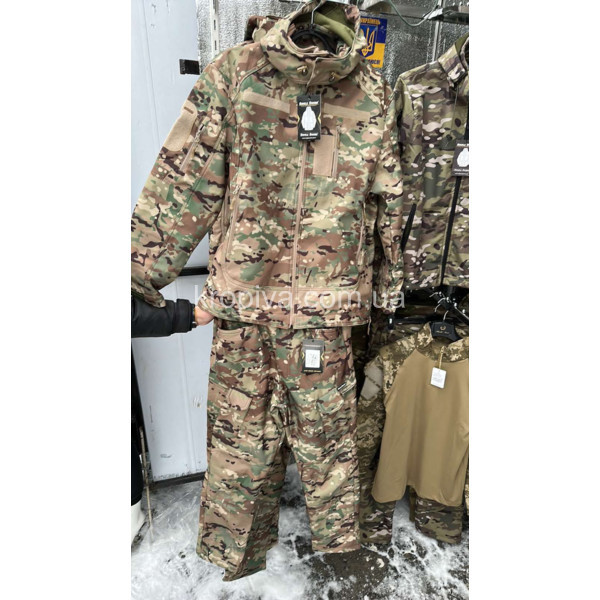 Тактический костюм двойной флис мультикам Single Sword Турция оптом 010223-622