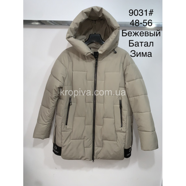 Женская куртка зима батал Турция оптом 261123-639